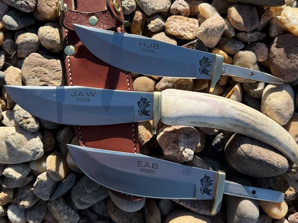 Custom Laser Engraving for Hand-Forged Knives: Enhancing the Craft of Local Makers
