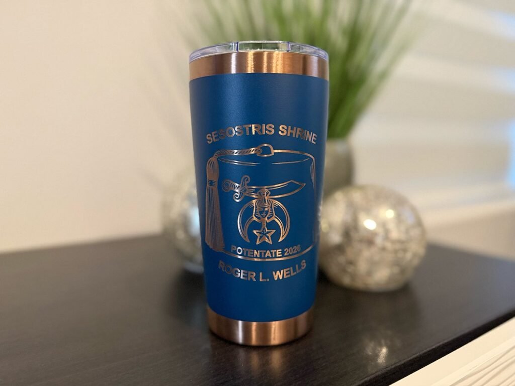 Custom Engraved Tumblers for Leadership Recognition and Ceremonial Gifts