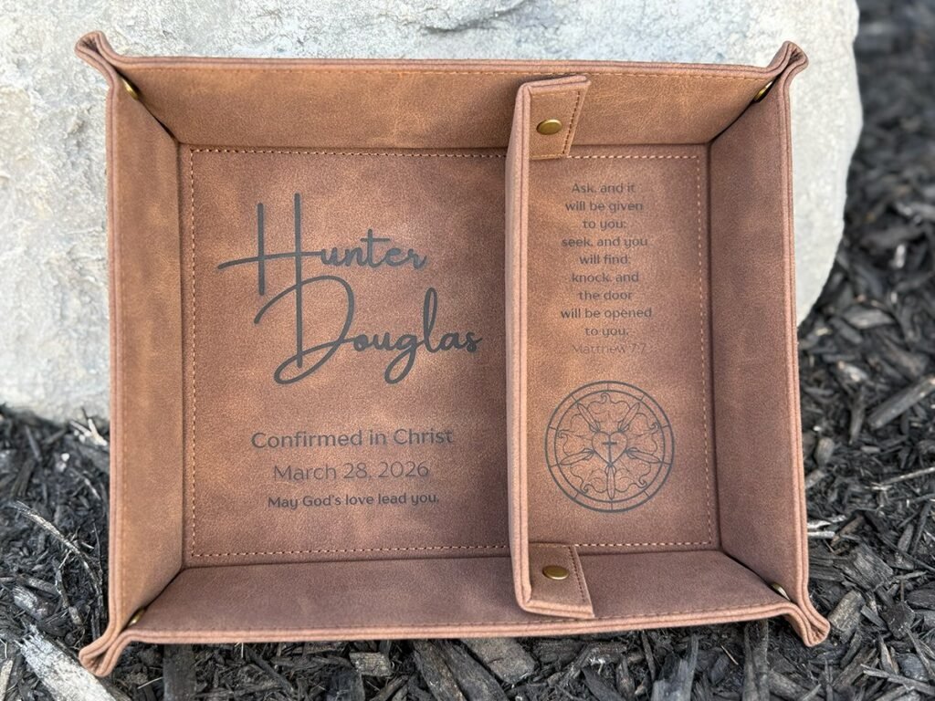 Meaningful Confirmation Gifts: Custom Engraved Leather Keepsakes