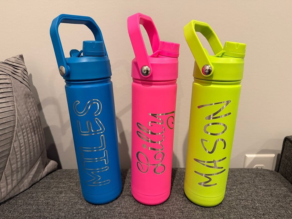 Fun and Functional: Custom Engraved Water Bottles for Kids