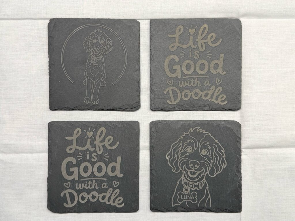 Turning Pet Photos Into Custom Engraved Gifts with AI and Laser Engraving