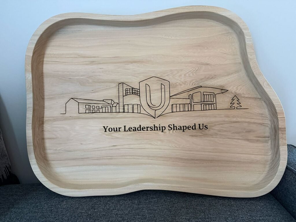 When a Fallen Tree Becomes a Lasting Legacy: Creating a One-of-a-Kind Retirement Gift